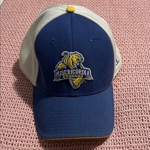 Misericordia Cougars Blue and White Cap